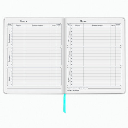 Дневник 1-4 класс 48 л., обложка кожзам (гибкая), печать, фольга, ЮНЛАНДИЯ, ФЛАМИНГО, 105932