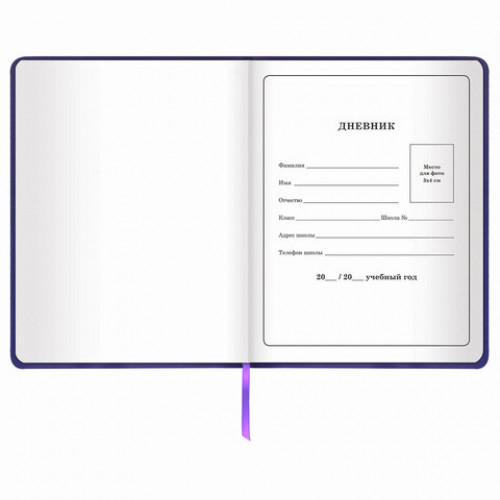 Дневник 1-4 класс 48 л., обложка кожзам (твердая), печать, аппликация, ЮНЛАНДИЯ, ФУТБОЛ, 105936
