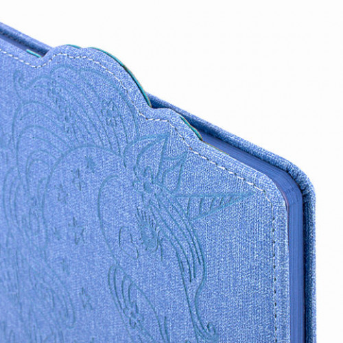 Дневник 1-4 класс 48 л., обложка кожзам (твердая) с фигурным краем, ЮНЛАНДИЯ, ЕДИНОРОГ, 105950