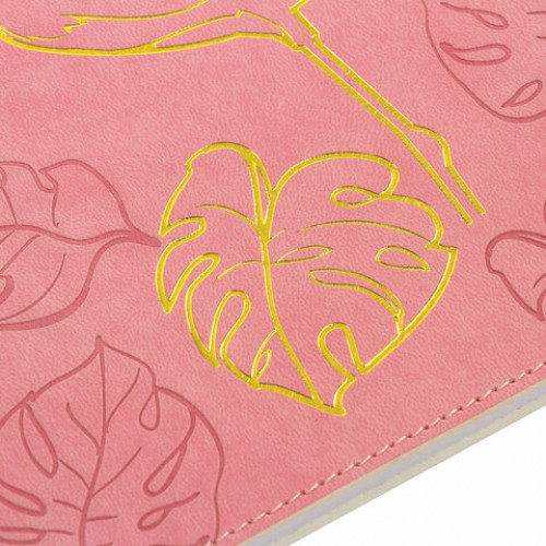 Дневник 1-11 класс 48 л., обложка кожзам (гибкая), термотиснение, фольга, BRAUBERG, ФЛАМИНГО, 105970