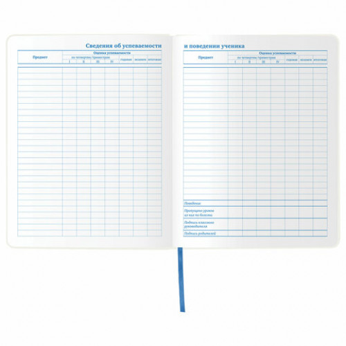 Дневник 1-11 класс 48 л., обложка кожзам (гибкая), термотиснение, фольга, BRAUBERG, КИТЫ, 105971