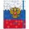 Дневник 1-11 класс 48л, твердый, BRAUBERG, матовая ламинация, резинка, закладка-ляссе, с подсказом, Герб, 107238
