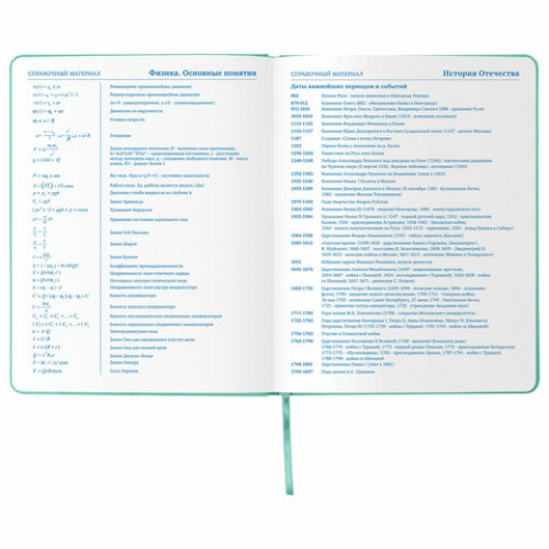 Дневник 1-11 класс 48 л., обложка кожзам (твердая), тиснение, аппликация, BRAUBERG, РУСАЛКА, 105978