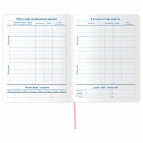 Дневник 1-11 класс 48 л., обложка кожзам (гибкая), термотиснение, фольга, BRAUBERG, ФЛАМИНГО, 105970