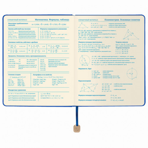 Дневник 1-11 класс 48 л., обложка кожзам (гибкая), термотиснение, BRAUBERG ORIGINAL, голубой, 105965