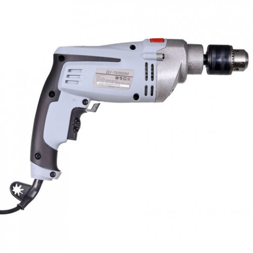 Дрель сетевая ударная, 950 Вт, 3000 об/мин, РЕСАНТА ДУ-15/950М, 75/8/4