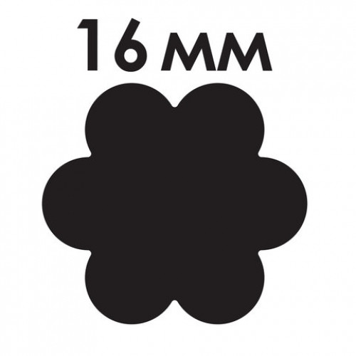 Дырокол фигурный Ромашка, диаметр вырезной фигуры 16 мм, ОСТРОВ СОКРОВИЩ, 227156