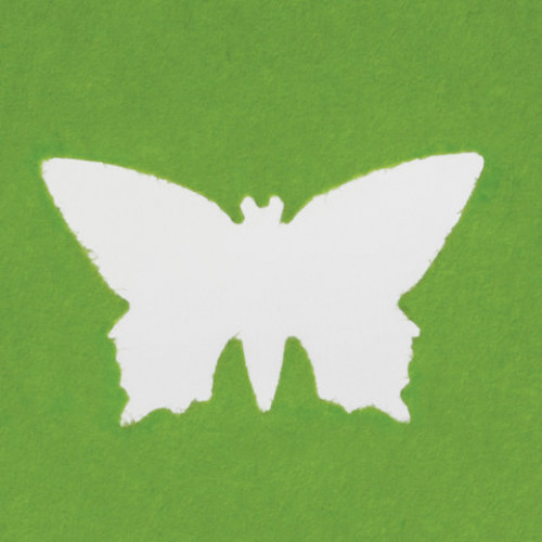 Дырокол фигурный Бабочка, диаметр вырезной фигуры 16 мм, ОСТРОВ СОКРОВИЩ, 227154