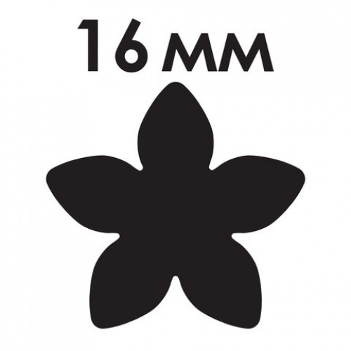 Дырокол фигурный Цветок, диаметр вырезной фигуры 16 мм, ОСТРОВ СОКРОВИЩ, 227152