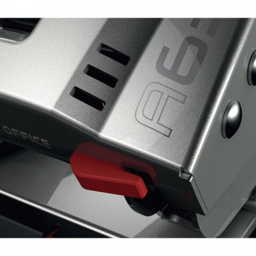 Дырокол MAPED (Франция) Advanced Metal, металлический, большой, на 35 листов, темно-серый, 630311