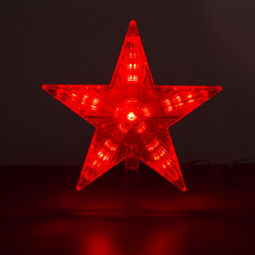 Звезда на ель ЗОЛОТАЯ СКАЗКА Digital 31 LED, 21,5 см, цифровая смена режимов, 591273 Звезда на ель ЗОЛОТАЯ СКАЗКА Digital 31 LED, 21,5 см, цифровая смена режимов, 591273