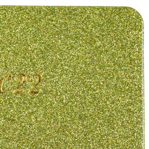 Ежедневник датированный 2022 А5 138x213 мм BRAUBERG Sparkle, блестки, зеленый, 112827