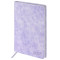 Ежедневник датированный 2026 А5 138х213 мм, BRAUBERG Ice, под кожу, сиреневый, 117392