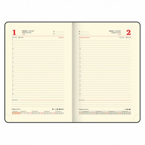 Ежедневник датированный 2025, А5, 138x213 мм, BRAUBERG Cayman, под кожу, черный, 115772