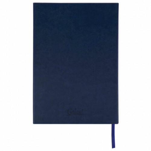 Ежедневник недатированный А5 (148х218 мм) GALANT Magnetic, кожзам, магнитный клапан, 160 л., синий, 111879