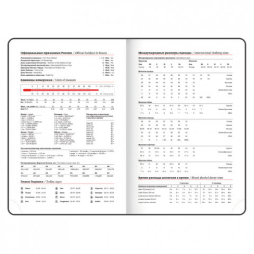 Ежедневник датированный 2026 А5 138x213 мм, BRAUBERG Vista, под кожу твердый, Pastel, 117458