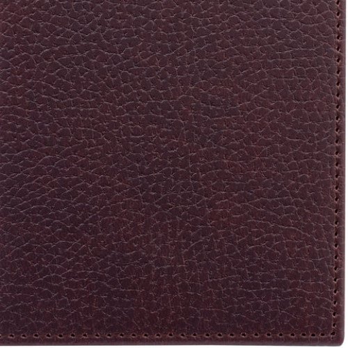 Ежедневник недатированный А5 138х213 мм BRAUBERG Favorite под кожу, 160 л., бордовый, 123833