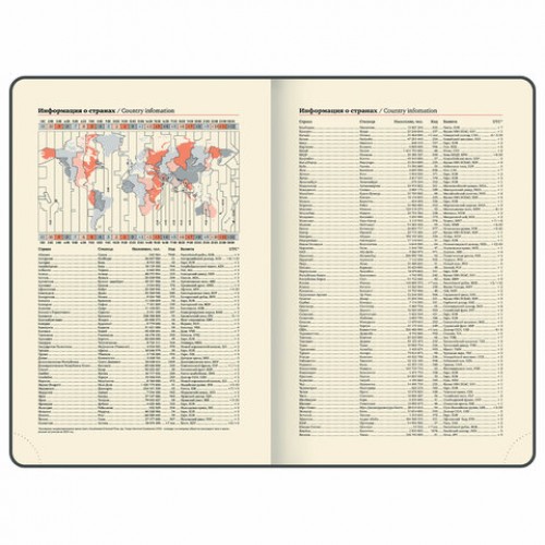 Ежедневник датированный 2025, А5, 138x213 мм, BRAUBERG Metropolis Mix, под кожу гибкий, серый, 115862