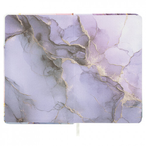Ежедневник датированный 2027, А5, 138x213 мм, BRAUBERG Vista Glow, под кожу, твердый, Gemstone, 117963