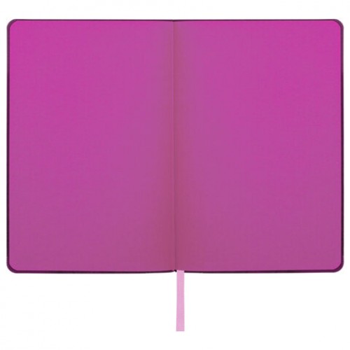 Ежедневник датированный 2024 А5 138x213 мм BRAUBERG Stylish, под кожу, гибкий, розовый, 114891