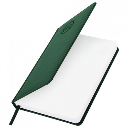 Ежедневник датированный 2027, А5, 138x213 мм, BRAUBERG Favorite, под кожу, зеленый, 117887