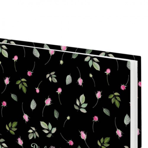 Ежедневник датированный 2026 145х215 мм, А5, STAFF, ламинированная обложка, Flower pattern, 117327