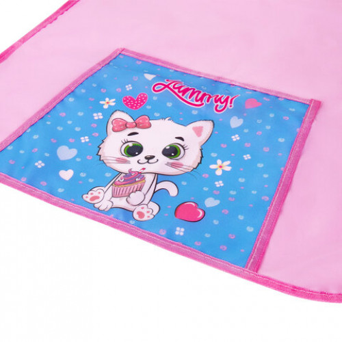 Фартук с нарукавниками для уроков труда ПИФАГОР, 1 карман, 44x55 см, Yummy Cupcake, 271646