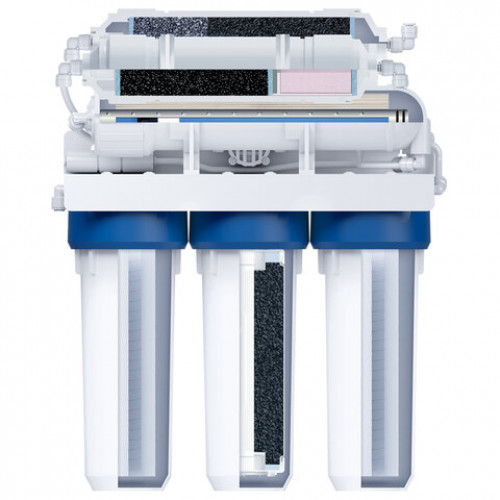 Фильтр для воды с краном и баком БАРЬЕР ПРОФИ Осмо 100 М,обратный осмос 6 ступеней, Н152Р01