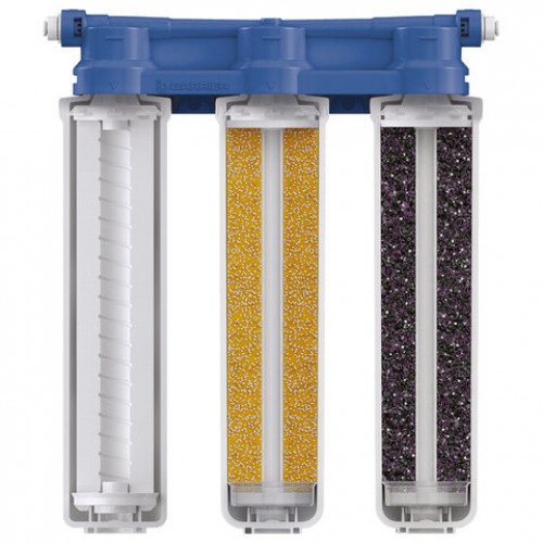 Фильтр для воды БАРЬЕР ЭКСПЕРТ СЛИМ Жесткость, 3 ступени, ресурс 10000 л, Н821Р06
