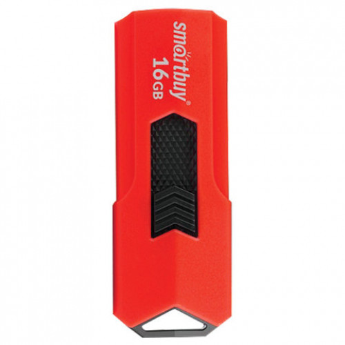 Флеш-диск 16 GB SMARTBUY Stream USB 3.0, красный, SB16GBST-R3