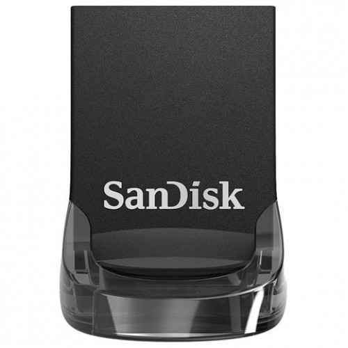 Флеш-диск 16 GB SANDISK Ultra Fit USB 3.0, черный, CZ430-016G-G46