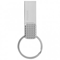 Флеш-диск 16 GB SMARTBUY Ring USB 3.0, серебристый, SB16GBRN
