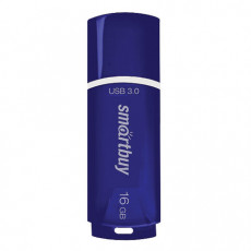 Флеш-диск 16 GB SMARTBUY Crown USB 3.0, синий, SB16GBCRW-Bl