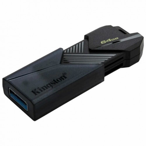 Флеш-диск 64GB KINGSTON DataTraveler Exodia Onyx, разъем USB 3.2, черный, DTXON/64GB