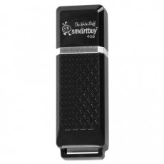 Флеш-диск 4 GB, SMARTBUY Quartz, USB 2.0, черный, SB4GBQZ-K Флеш-диск 4 GB, SMARTBUY Quartz, USB 2.0, черный, SB4GBQZ-K