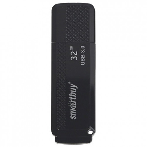 Флеш-диск 32 GB SMARTBUY Dock USB 3.0, черный, SB32GBDK-K3