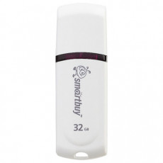 Флеш-диск 32 GB, SMARTBUY Paean, USB 2.0, белый, SB32GBPN-W Флеш-диск 32 GB, SMARTBUY Paean, USB 2.0, белый, SB32GBPN-W