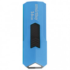 Флеш-диск 16 GB SMARTBUY Stream USB 2.0, синий, SB16GBST-B