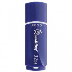 Флеш-диск 32 GB SMARTBUY Crown USB 3.0, синий, SB32GBCRW-Bl Флеш-диск 32 GB SMARTBUY Crown USB 3.0, синий, SB32GBCRW-Bl