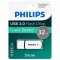 Флеш-диск 32GB PHILIPS SNOW, разъем USB 3.0, черный, FM32FD75B/97