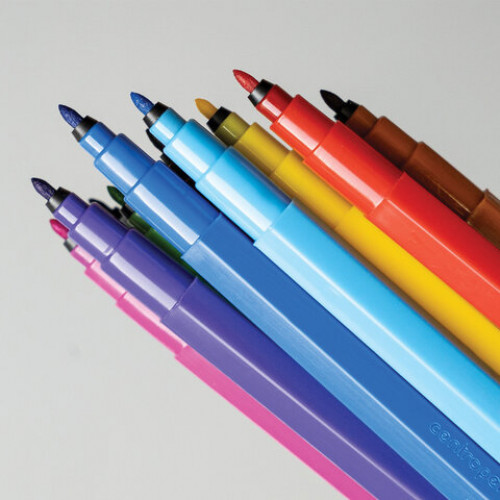 Фломастеры 24 ЦВЕТА CENTROPEN Washable, смываемые, вентилируемый колпачок, 7790/24TP, 777902485