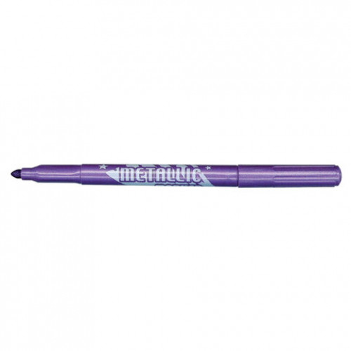 Фломастеры МЕТАЛЛИК 5 ЦВЕТОВ CENTROPEN Metallic, эргономичные, вентилируемый колпачок, 8690/5KK, 6 8690 0501