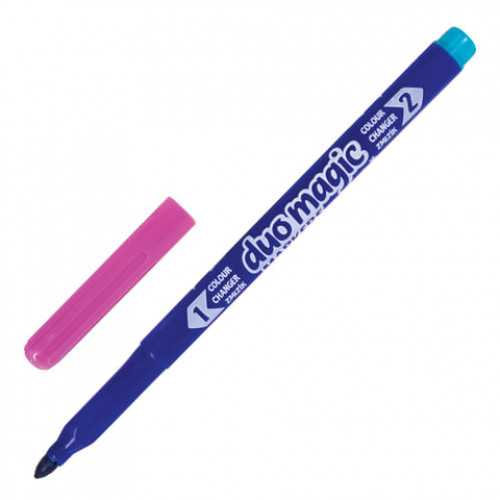 Фломастеры, меняющие цвет 8 ЦВЕТОВ CENTROPEN Duo Magic, + 2 изменяющих цвет, 2599/10KK, 5 2599 1002