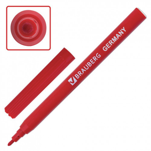 Фломастеры BRAUBERG Wonderful butterfly, 18 цветов, вентилируемый колпачок, пласт. упаковка, увеличенный срок службы, 150523