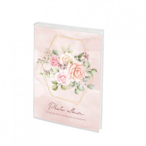 Фотоальбом BRAUBERG на 36 фото 10*15 см, ассорти 5 дизайнов, мягкая обложка, 391441