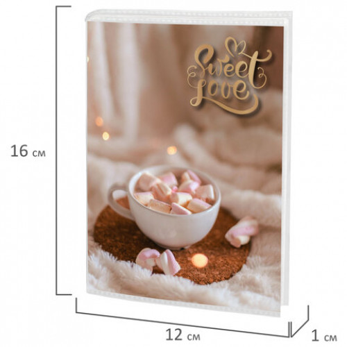 Фотоальбом BRAUBERG Sweet love на 36 фото 10х15 см, мягкая обложка, 391434