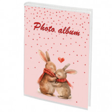 Фотоальбом BRAUBERG на 36 фото 10*15 см, мягкая обложка, Cute love, 391432