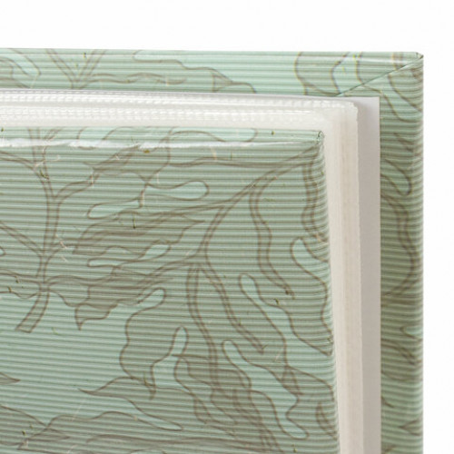 Фотоальбом BRAUBERG Папоротник на 200 фото 10х15 см, твердая обложка, термосварка, 391171