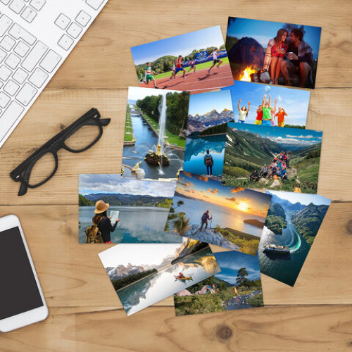 Фотобумага глянцевая, 10х15 см, 180 г/м2, односторонняя, 50 листов, BRAUBERG EXTRA, 364473