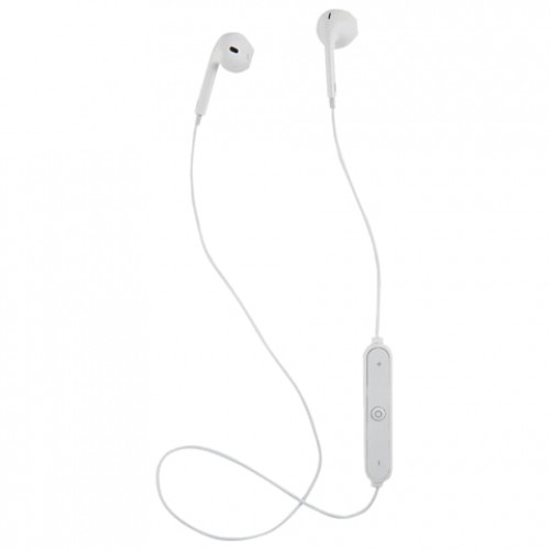 Наушники с микрофоном (гарнитура) RED LINE BHS-01, Bluetooth, беспроводые, белые, УТ000013645